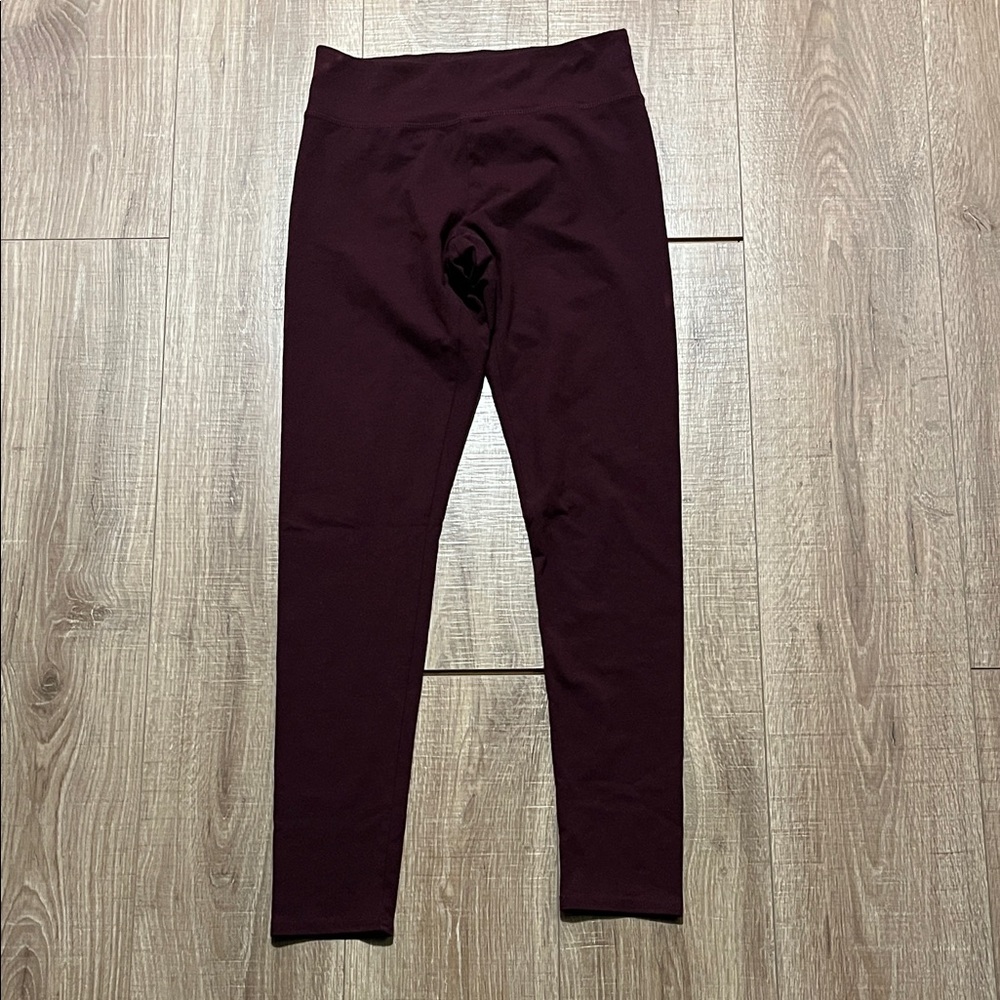 Aerie Women's Burgundy Leggings Size M